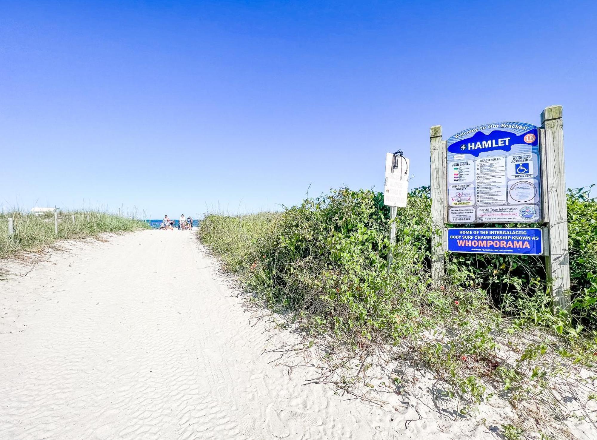 Cozy Beach Condo Sleeps 6 Pool Carolina Beach Exterior foto